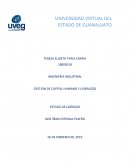 GESTION DE CAPITAL HUMANO Y LIDERAZGO . ESTILOS DE LIDERZGO