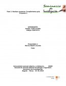 Actividades a desarrollar Problemática detectada - Paso 1 Bioinformática y Biocomputación