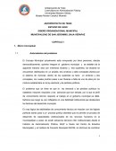 ESTUDIO DE CASO, DISEÑO ORGANIZACIONAL MUNICIPAL