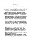 Excepciones previas, perentorias y dilatorias