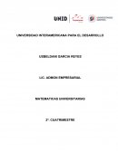 Actividad de aprendizaje Numeros reales, radicales y logaritmos