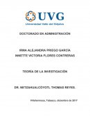 TEORÍA DE LA INVESTIGACIÓN