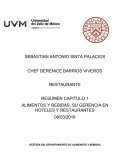 Alimentos y bebidas, su gerencia en hoteles y restaurantes