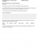 Computadora y sus partes para niños