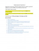 Trabajo Estadistica. Guía de Estudio