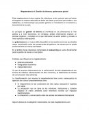 Megatendencia 4. Gestión de bienes y gobernanza global