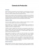 Gerencia Produccion