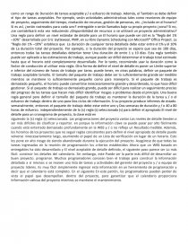 Los cinco secretos de la programación de proyectos. Página 5