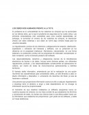 LOS DERECHOS HUMANOS FRENTE A LA TIC´S