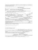 Autorizacion licencia menor de edad