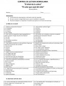 CONTROL DE LECTURA DOMICILIARIA “El árbol de la colina” “El color que cayó del cielo”