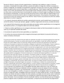 Los cinco secretos de la programación de proyectos. Página 8