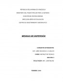 MEDIDAS DE DISPERSION