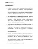 Finanzas Internacionales Actividad evaluable nº 1