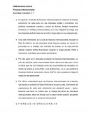 Finanzas Internacionales Actividad evaluable nº 1