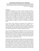 LA CONCEPCIÓN CONSTRUCTIVISTA DEL APRENDIZAJE