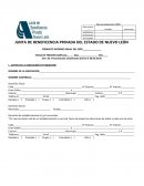 Plantilla Para uso exclusivo de la JBPNL