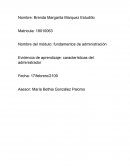 Características del administrador. Roles de los gerentes de juguetería “Entre cuates”