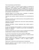 Teoría del aprendizaje social Albert Bandura