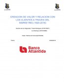 CREACION DE VALOR Y RELACION CON LOS CLIENTES A TRAVES DEL MARKETING (1920-2018)