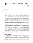 Caso Lego. La industria del juguete