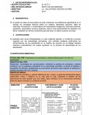 Plan anual bimestralizado 2019. Practicamos los principios y valores bíblicos para vivir bien en comunidad.