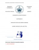 Cuestionario unidad 3. Estadística descriptiva