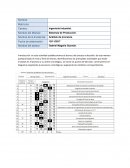 Sistemas de Producción. Nombre de la Evidencia: Análisis de procesos