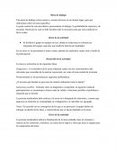 Mesa de dialogo