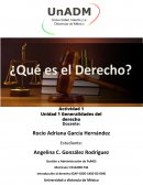 RE: UNIDAD 1 ACTIVIDAD 1 Que es el derecho?