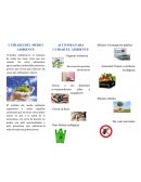 CUIDADO DEL MEDIO AMBIENTE. ACCIONES PARA CUIDAR EL AMBIENTE