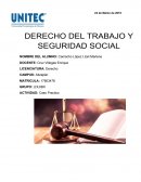LEY FEDERAL. derecho del trabajo y seguridad social