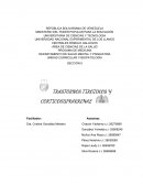 TRASTORNOS TIROIDEOS Y CORTICOSUPRARRENAL