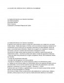 LA VALIDEZ DEL DERECHO EN EL DERECHO COLOMBIANO