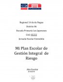 Mi Plan Escolar de Gestión Integral de Riesgo