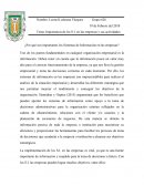 Importancia de los S.I. en las empresas y sus actividades