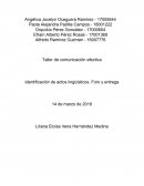 Identificación de actos lingüísticos