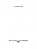 INFORME DE QUÍMICA , diferentes formas de pesar un objeto