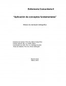Enfermería Comunitaria II “Aplicación de conceptos fundamentales”