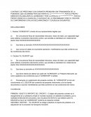 CONTRATO DE PRÉSTAMO CON GARANTÍA PRENDARIA