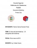 25 citas web administrativas – 25 bibliografías administrativas