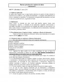 Buenas prácticas de registro de datos Laboratorio 1