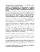 LEGITIMIDAD DE LA REINCORPORACIÓN A UN CARGO PÚBLICO REPRESENTATIVO EN CHENALHÓ, CHIAPAS