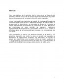 Reporte de secado en Bandejas