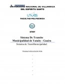 Sistema De Transito Municipalidad de Yataity - Guaira