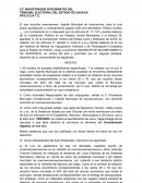 INCDIDENTE DE INEJECUCION DE SENTENCIA