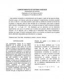 COMPORTAMIENTOS DE SISTEMAS GASEOSOS
