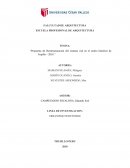 Restructuracion del sistema vial de Centro Historico de trujillo