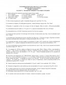 DEPARTAMENTO DE QUÌMICA QUÌMICA GENERAL