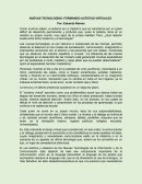 NUEVAS TECNOLOGÍAS, NUEVOS AUTISTAS VIRTUALES